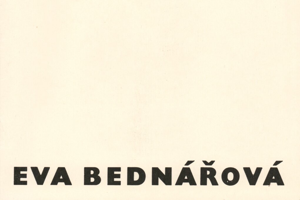 Eva Bednářová – grafika